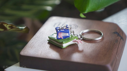 Book Stack Charm